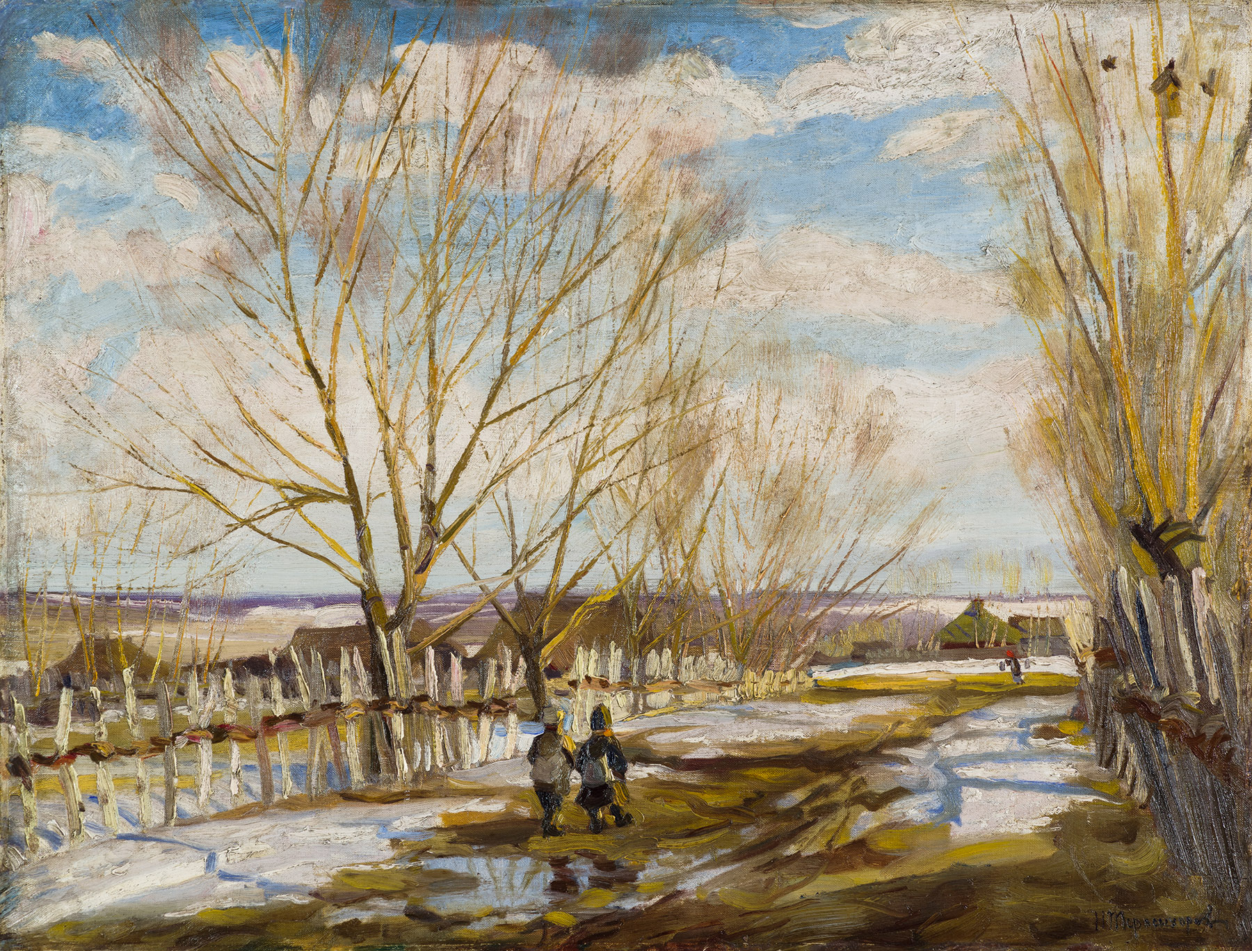 A road to school.