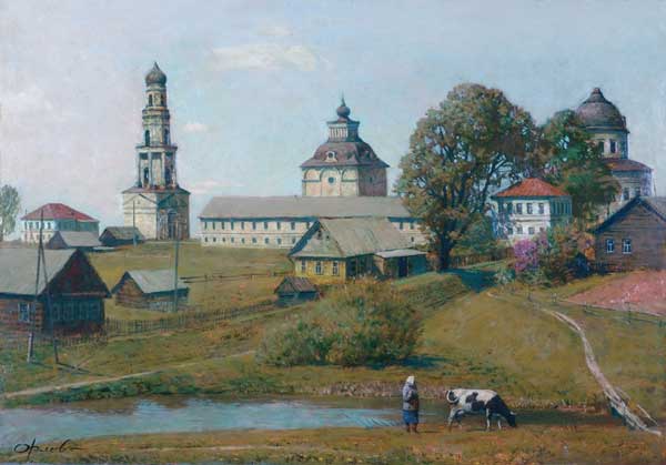 Velikoretskoye village.