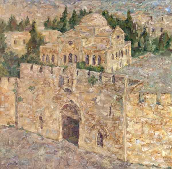 Jerusalem. Zion Gate.