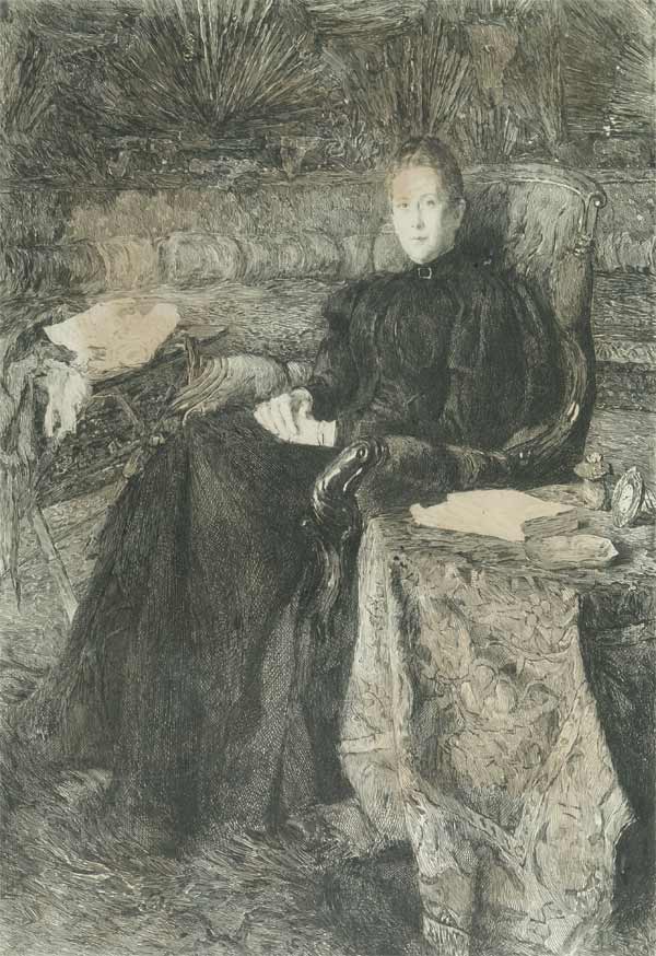 Portrait of Countess Ekaterina Pavlovna Sheremeteva.