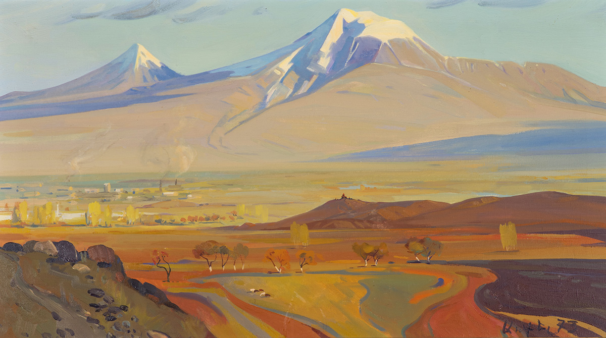 Mountains.