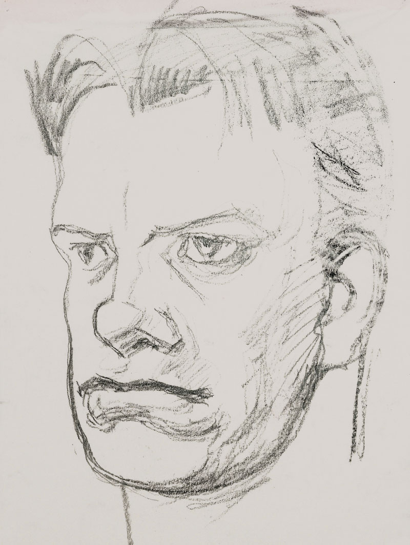 Vladimir Mayakovsky. Portrait.