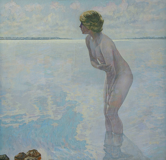 Morning on the Volga.