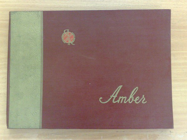 Kaliningrad Amber Factory. Catalog of amber products., numerous illustrations per page. Calico binding.