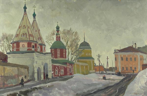 Зима.