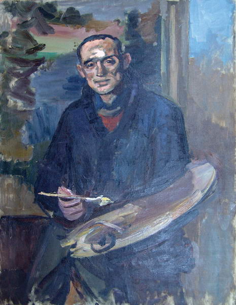 Portrait of the artist B.N. Yakovleva.
