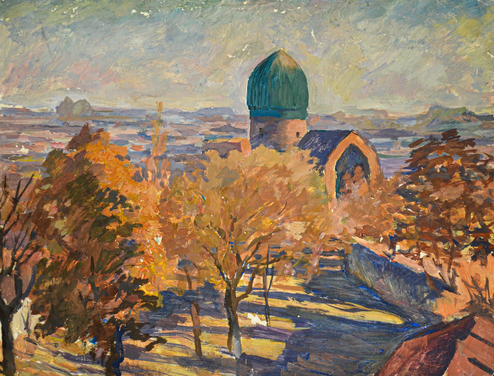Autumn in Uzbekistan.