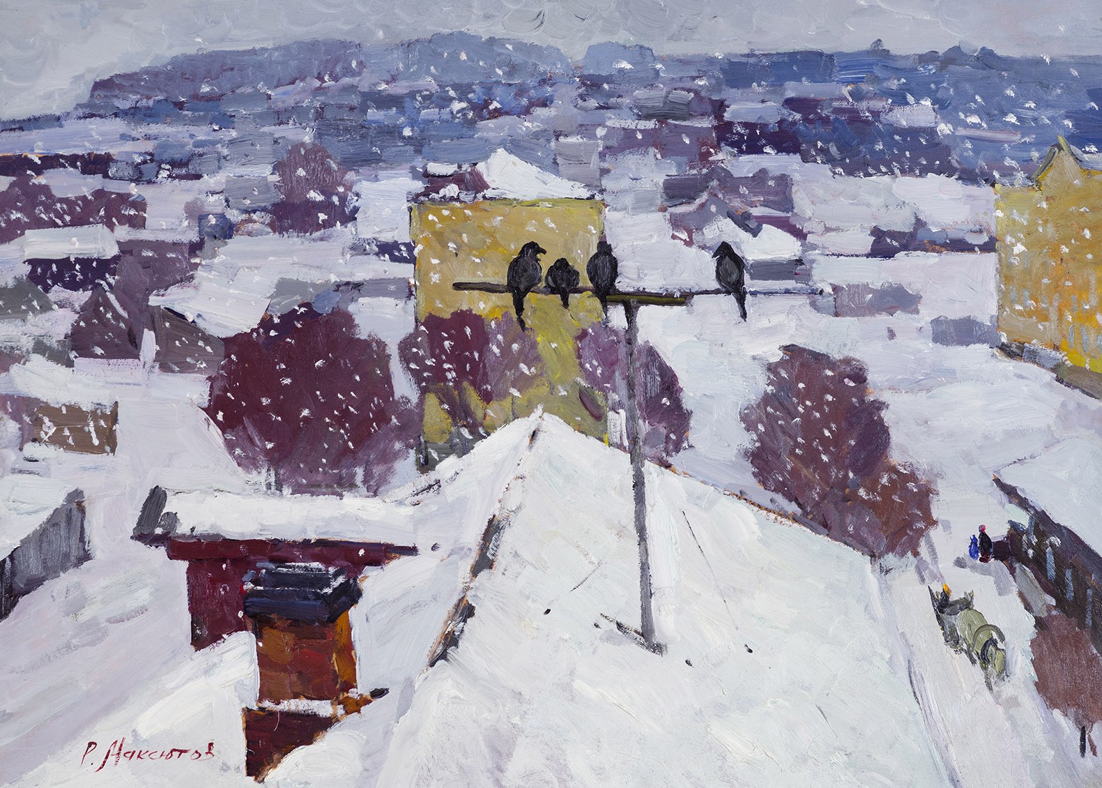 Snowfall.