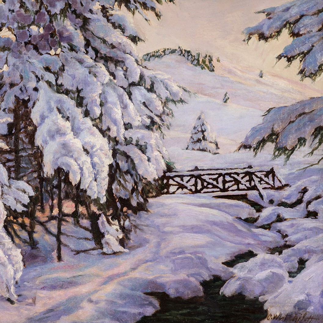 Зимний лес.