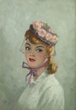 Portrait of a woman.
