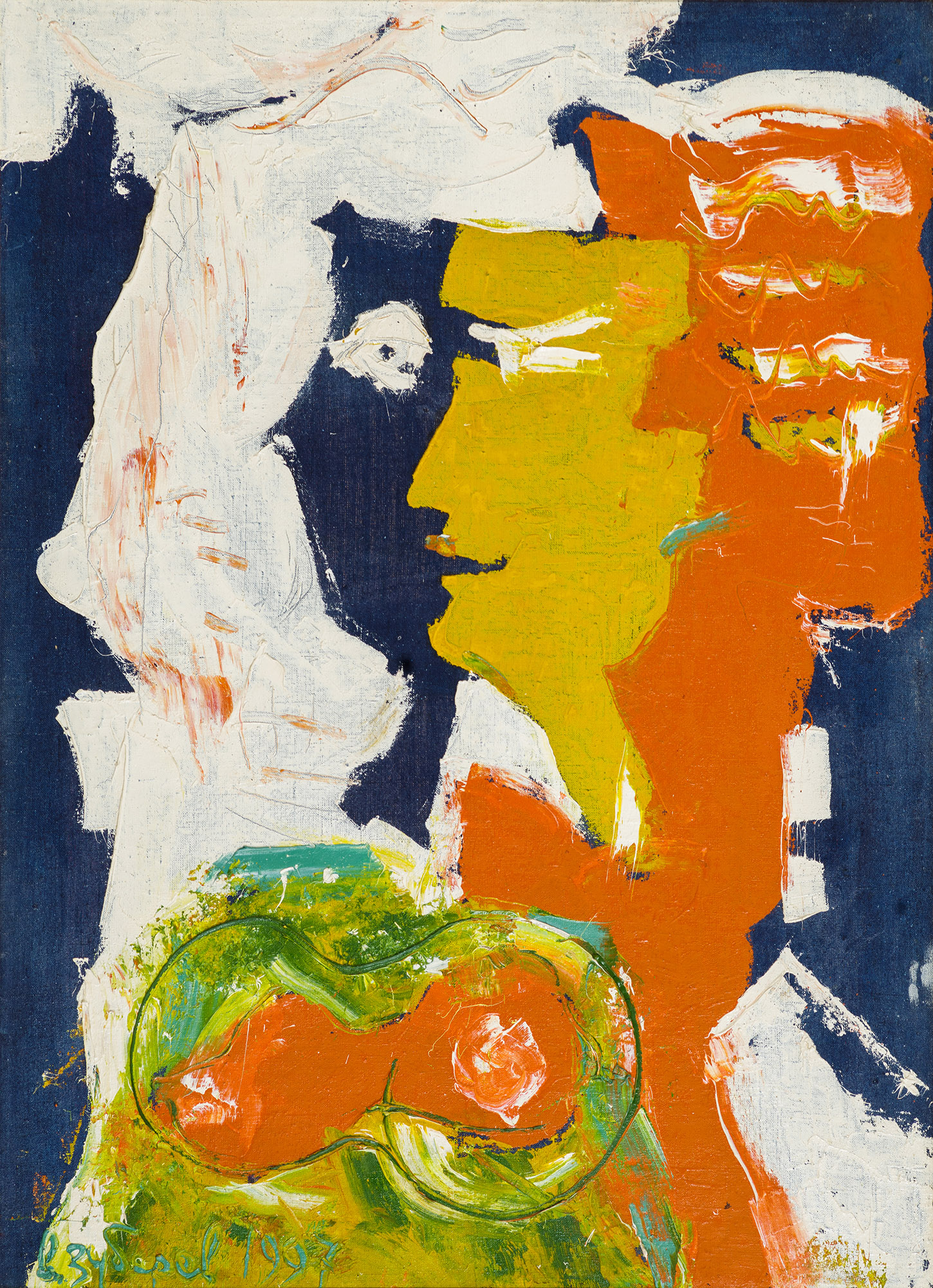 Картина Зубарев В.К. Световремя Людмилы Дмитриевой. 1997 г. Холст, масло.