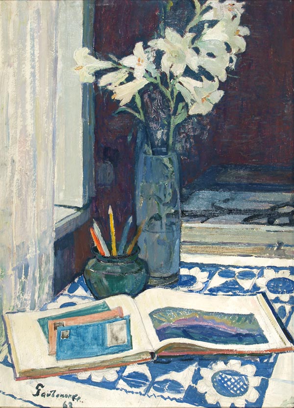 Still life. Lilies.