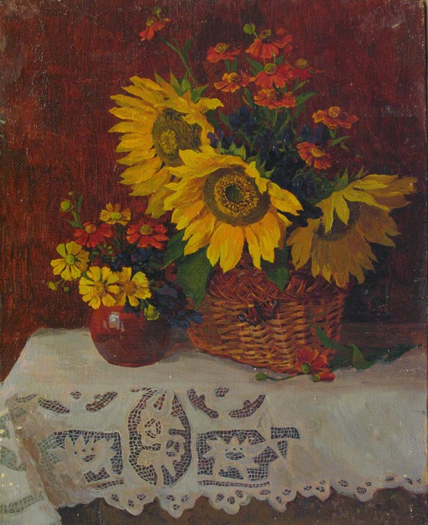 Sunflowers.