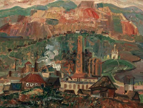 Industrial landscape.