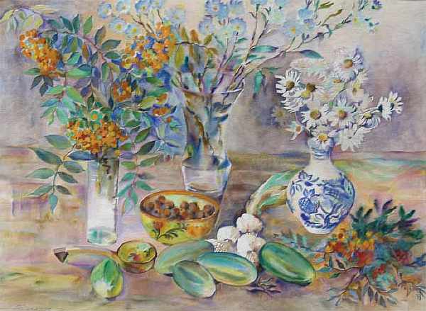Still life with rowan.