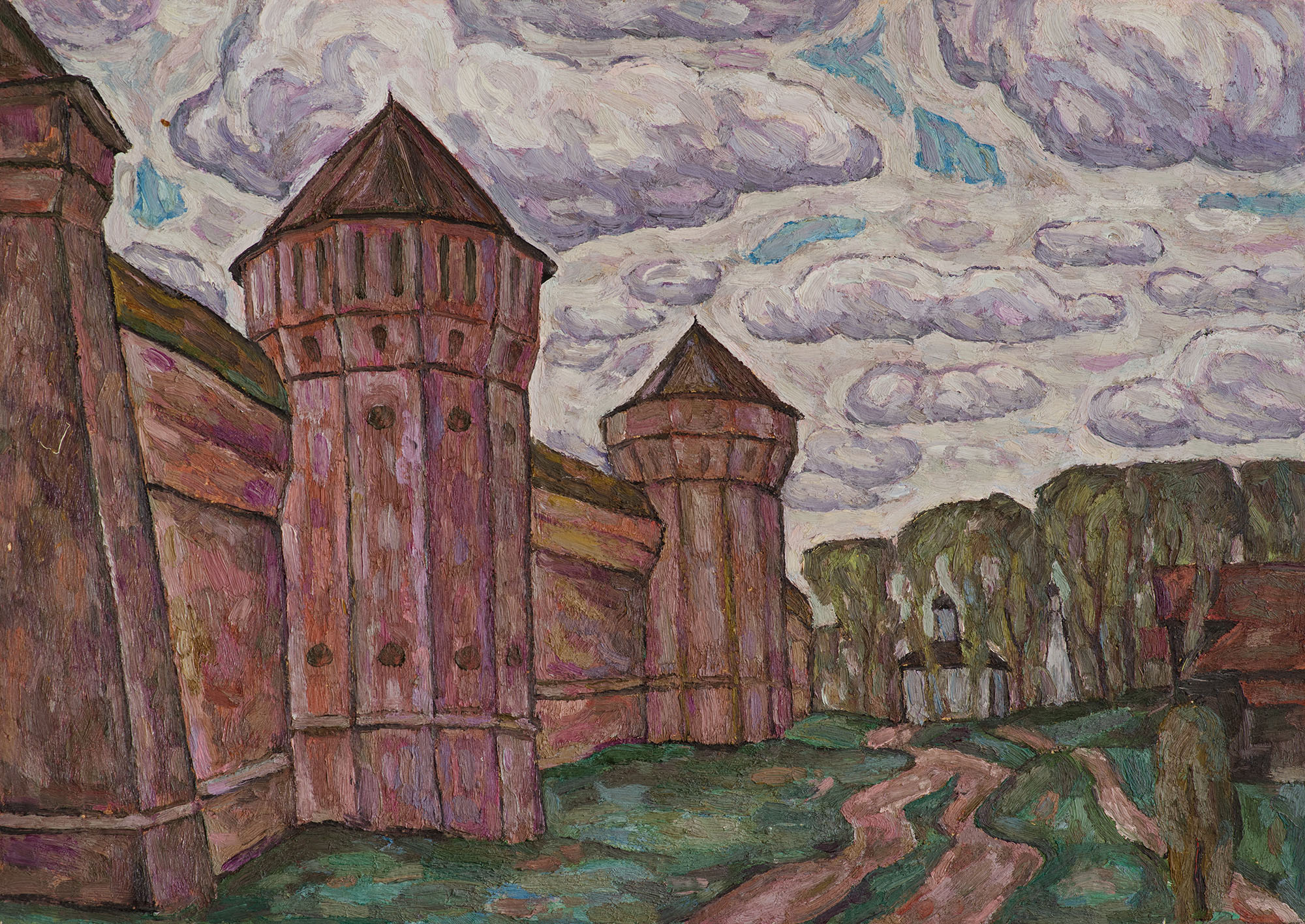 Suzdal. Monastery towers.