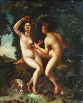 Adam and Eve.