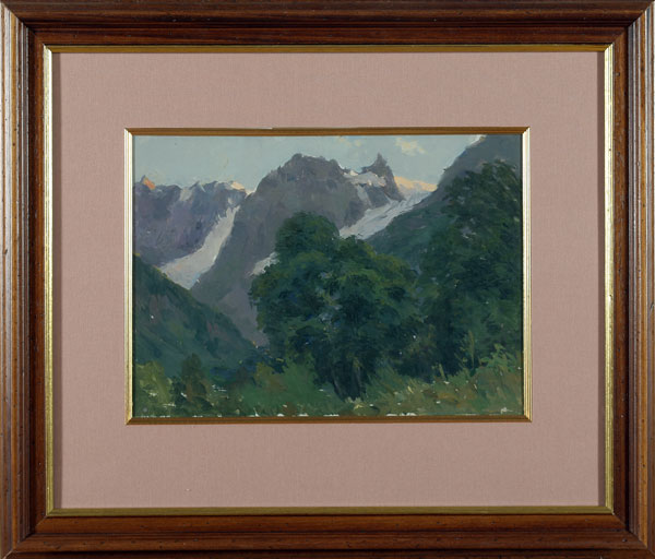 Mountains.