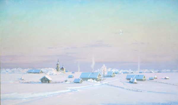 Зима. Мороз.