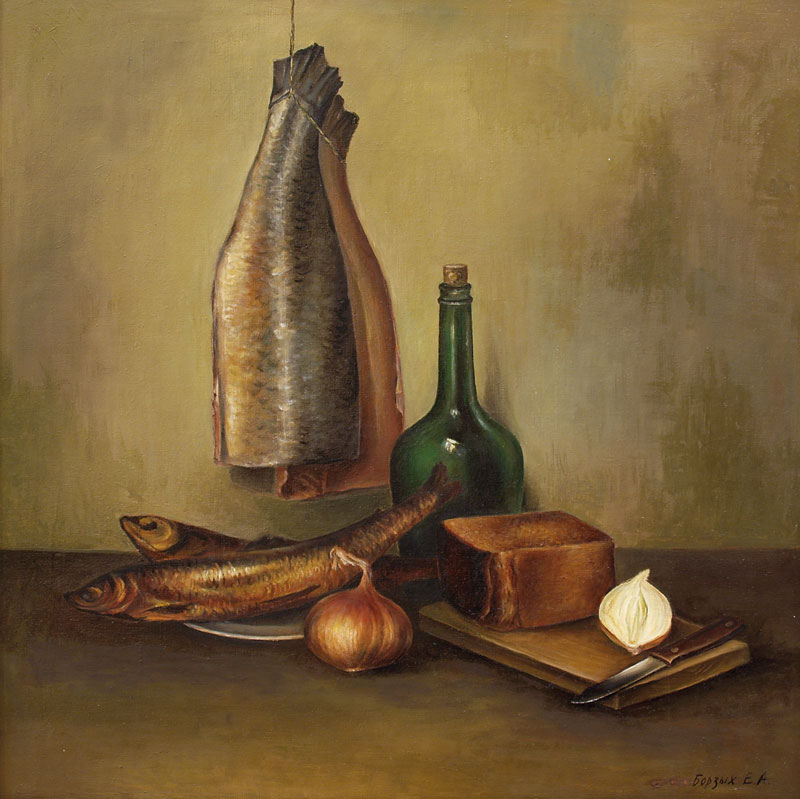 Still life with balyk.