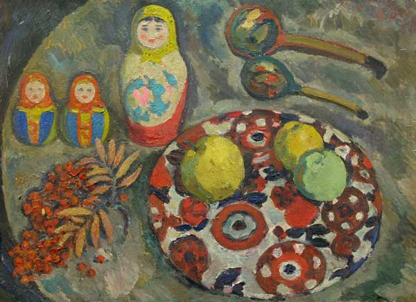 N-t with nesting dolls