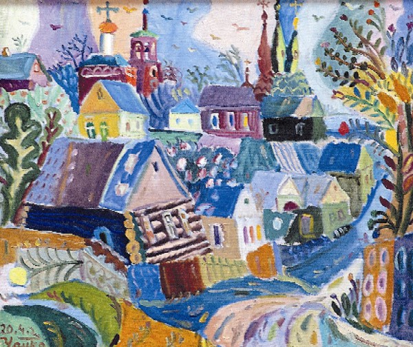 April in Vyazma.