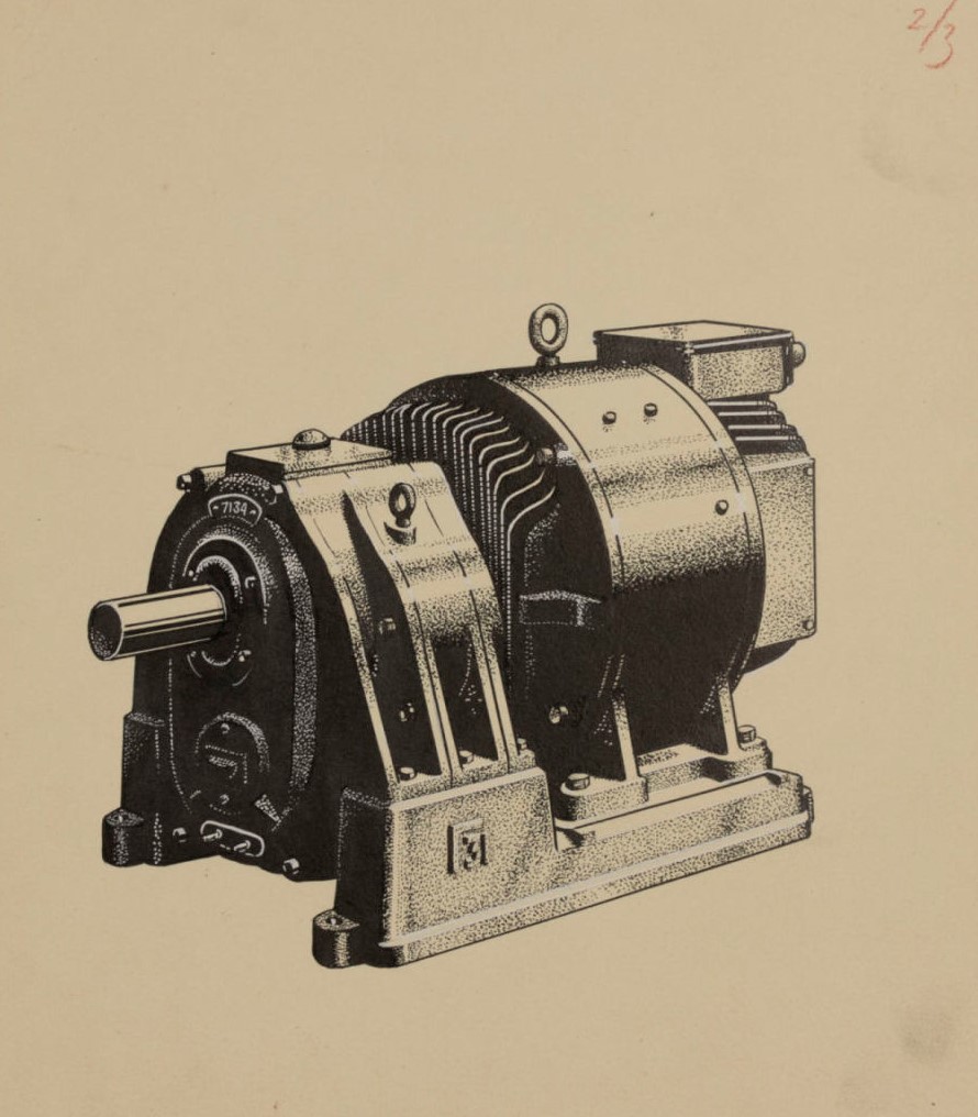 Electric motor.