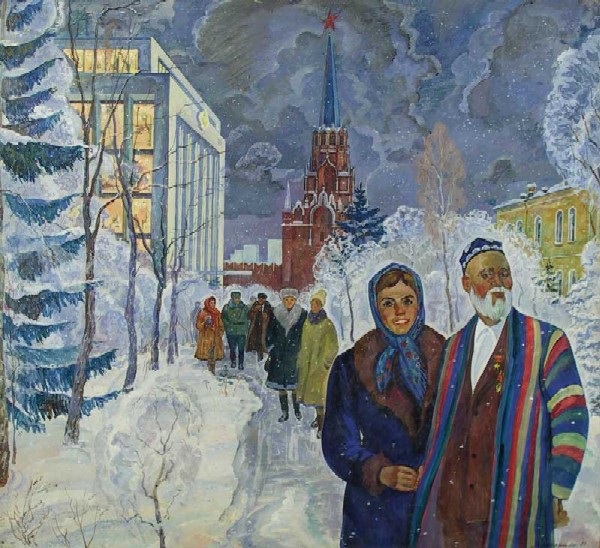 Февральский вечер.