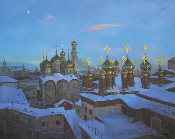 Kremlin domes.