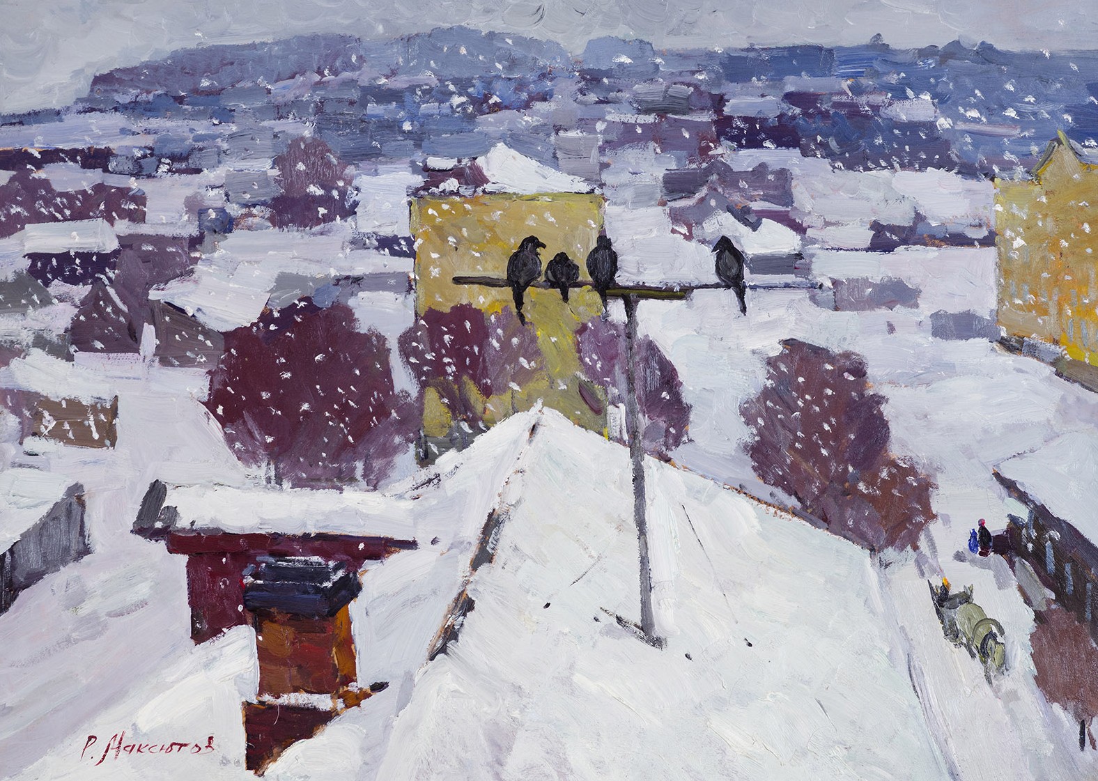 Snowfall.