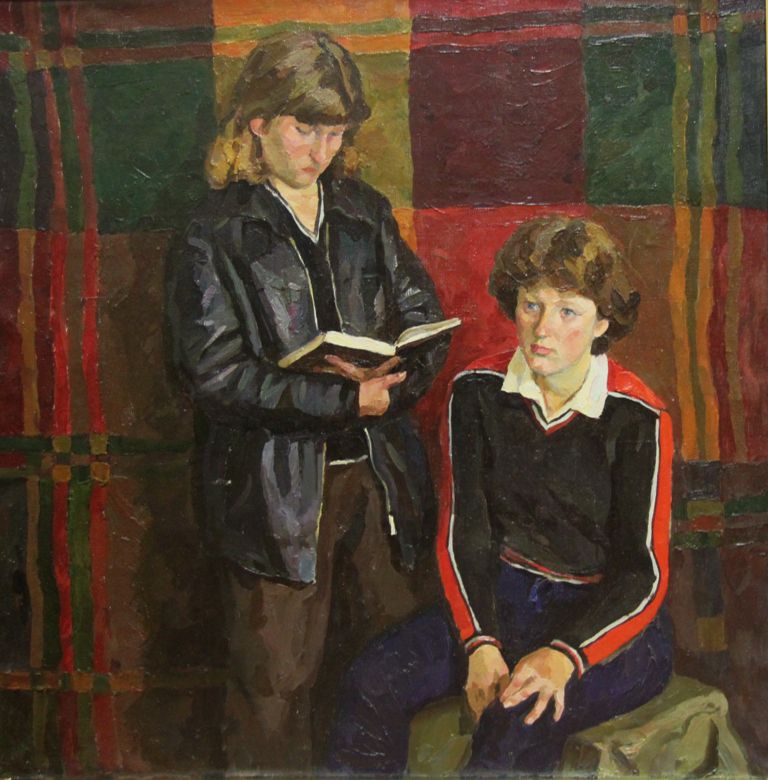 Female students.
