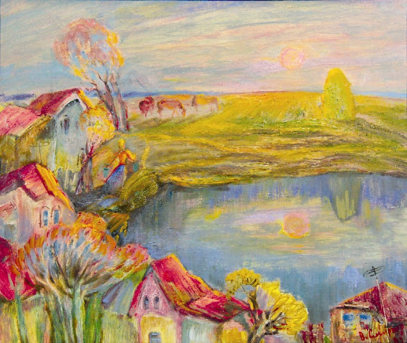 The sun of spring.