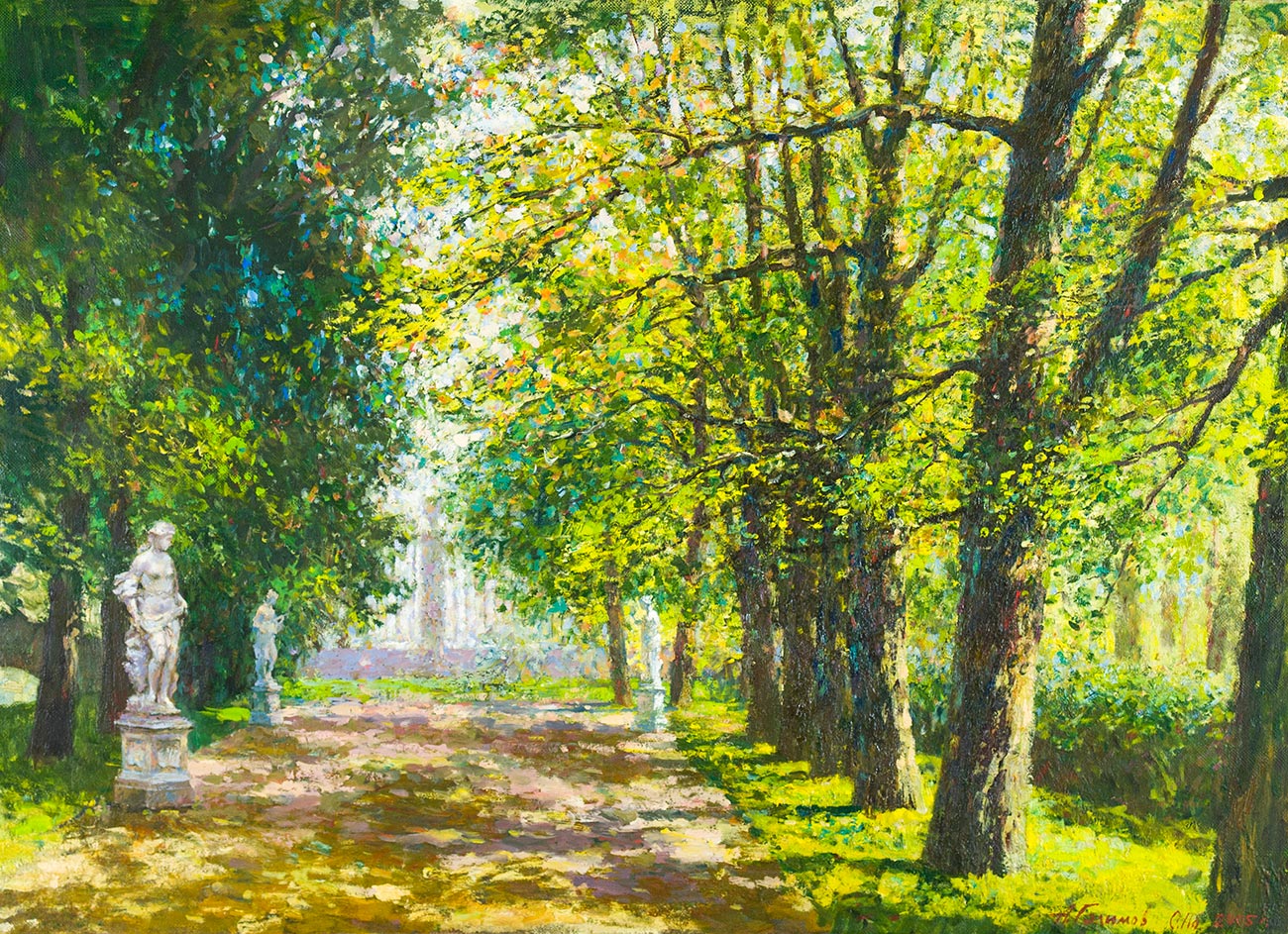 In the Summer Garden.