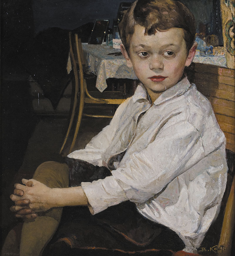 Portrait of a boy.