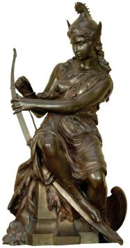 Sculpture "Hunter".