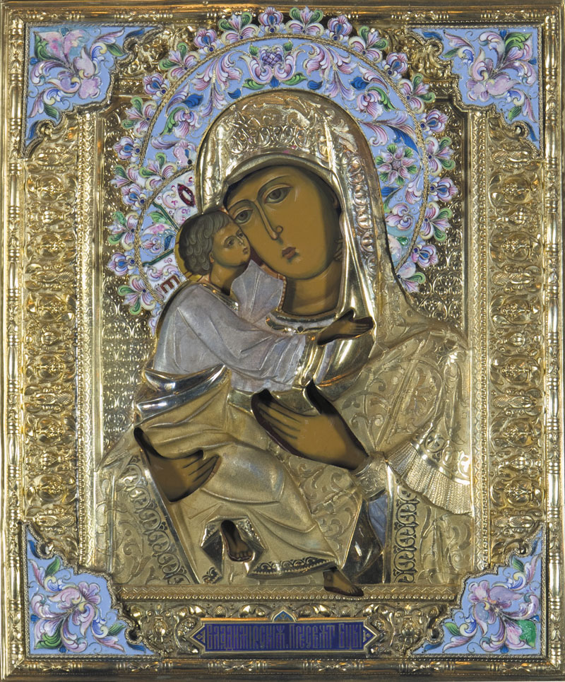 Icon. Vladimir Most Holy Theotokos.