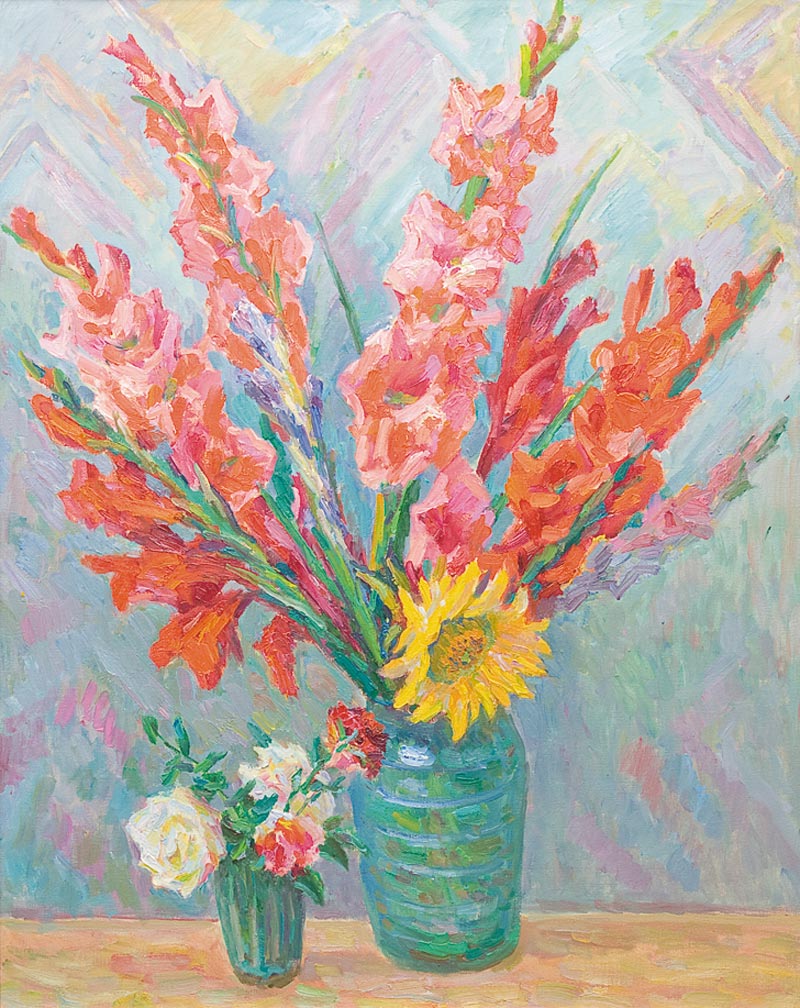 Gladioli.