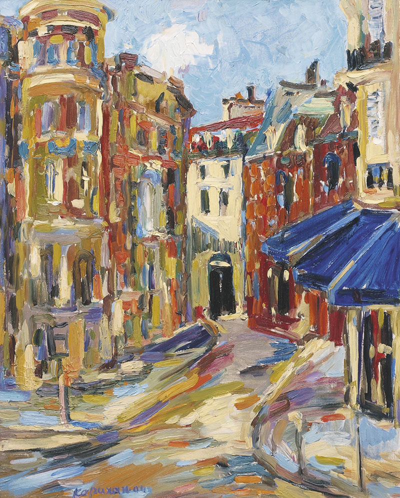 Streets of Paris.