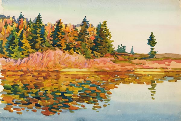 Autumn. Shore.