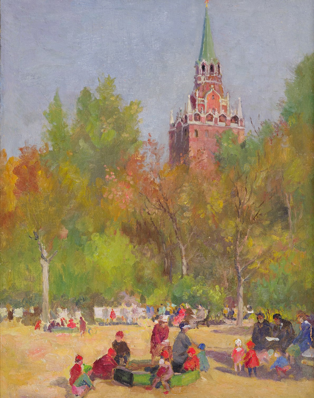 In the Alexander Garden.