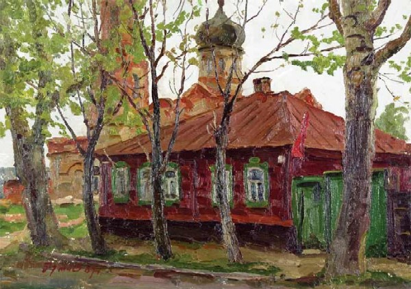Old merchant house in Yelets.