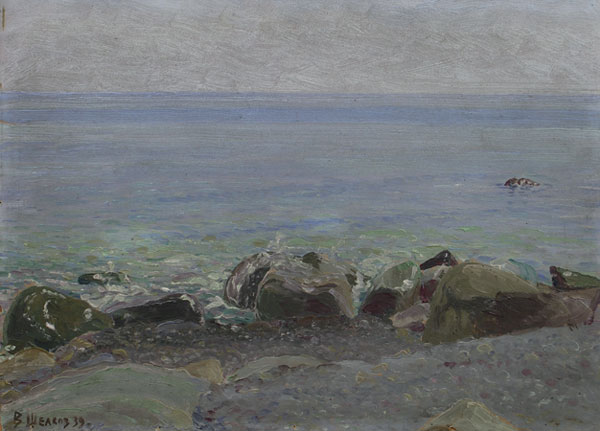 Sea and stones.