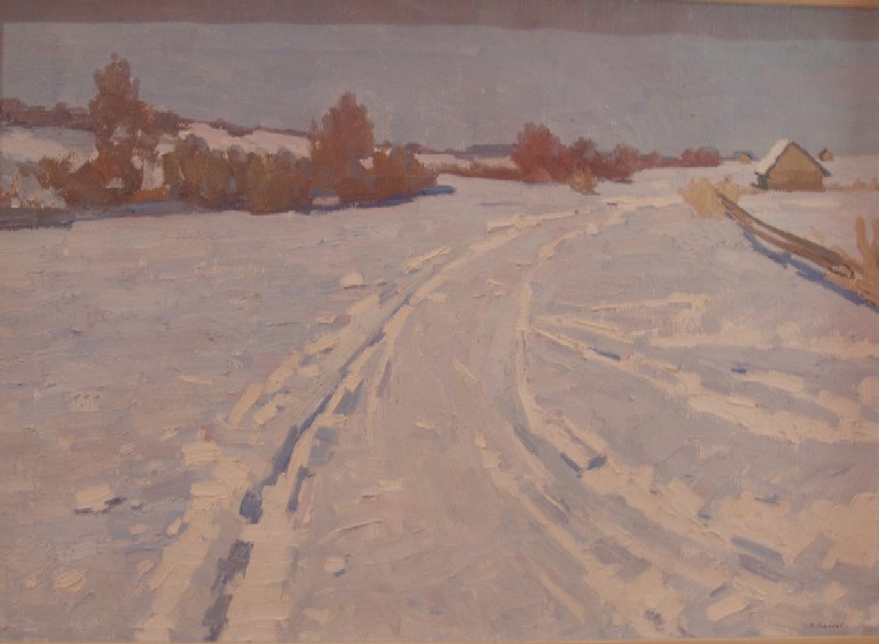 Winter road.