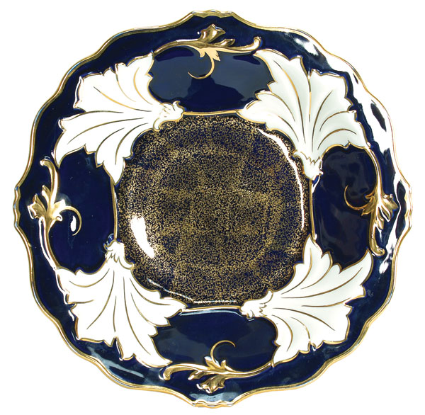 Two decorative plates.